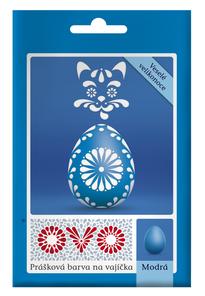  OVO Prášková barva na vajíčka modrá  5 g