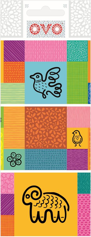 OVO Smršťovací košilky patchwork