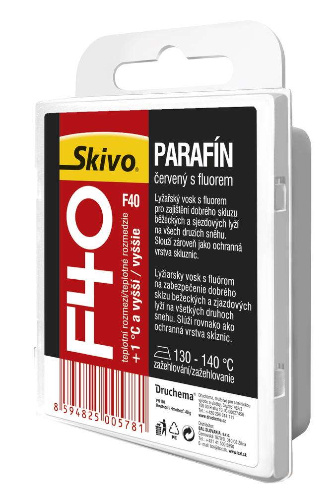 SKIVO Parafín F 40 červený