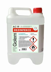  GOLEM AC19 dezinfekce 10l  10 l