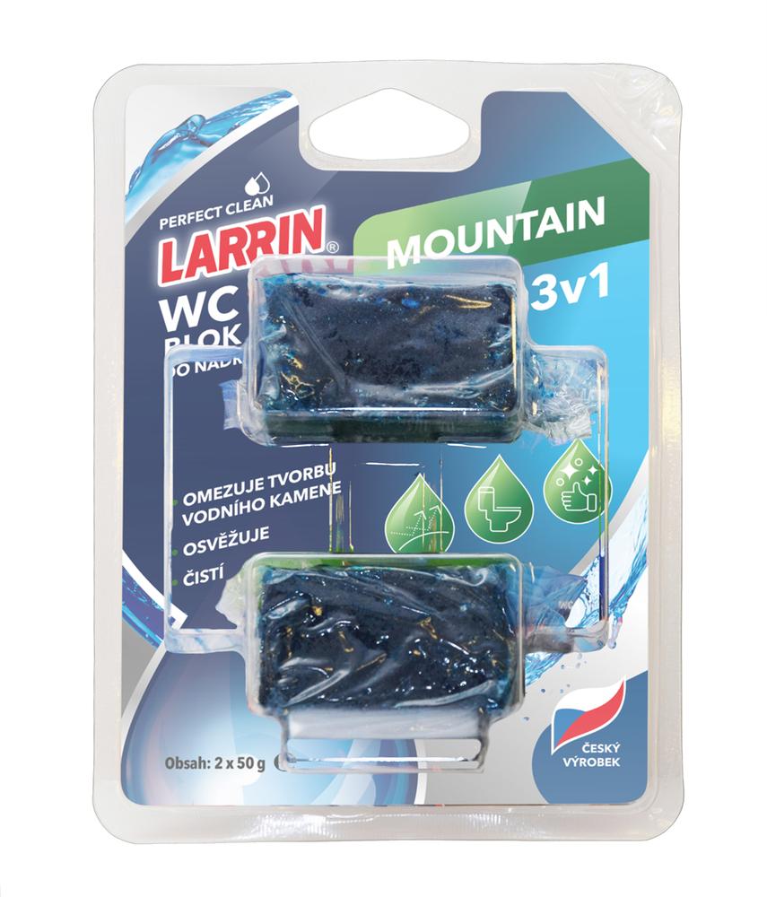 Larrin WC Blok Mountain fresh, 2x50g