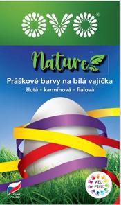 OVO® NATURE 3 barvy  - žlutá, karmínová, fialová