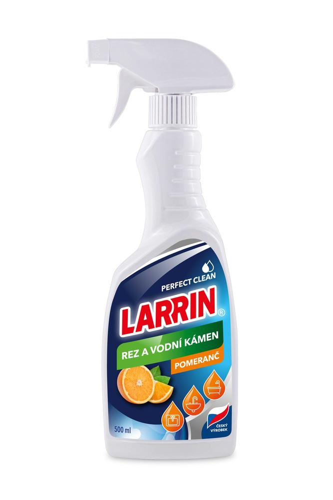 Larrin Rez a vodní kámen - Pomeranč s rozprašovačem, 500 ml