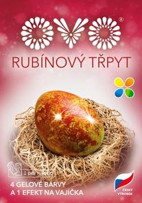  OVO Efekt rubínový třpyt  5 barev à 5 ml