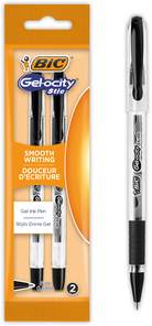 BIC Gelové pero  modré 2ks