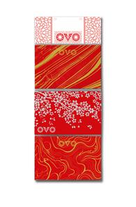 OVO Smršťovací košilky červené