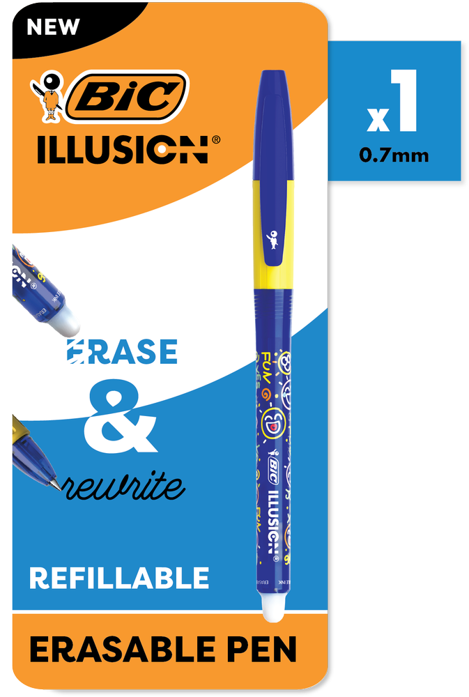 BIC Smazatelné pero BLUE 24 1ks