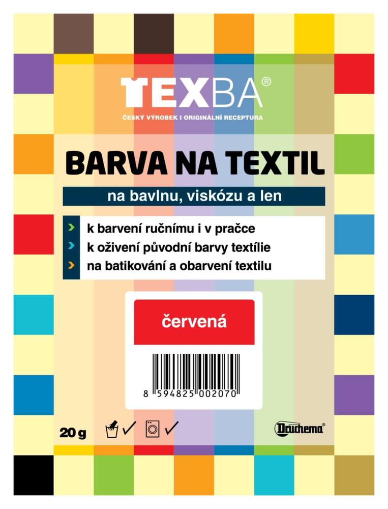 TEXBA č. 03 Červená