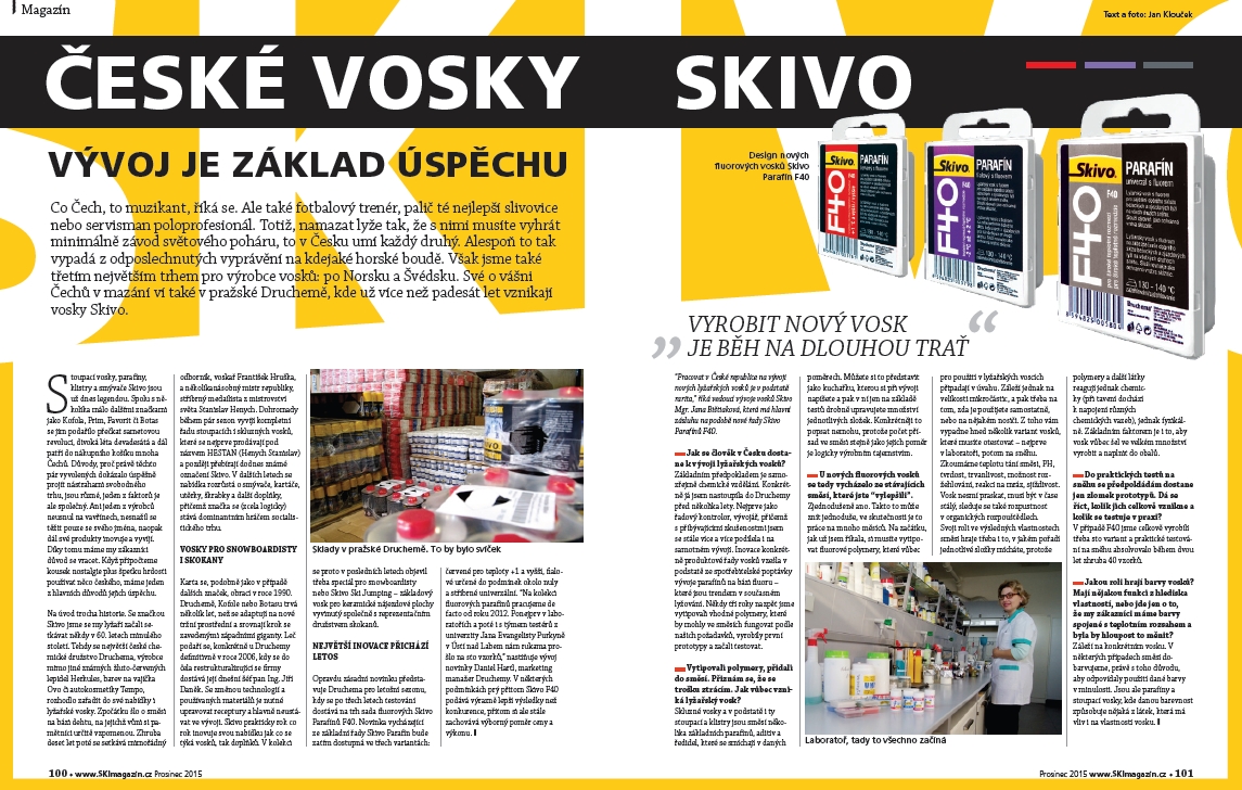 Článek SKImagazin  12.2015